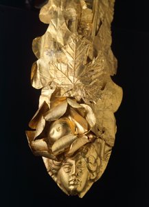 Diadème de Spina (Émilie-Romagne). Civilisation étrusque, IVe siècle av. J.-C. - Etruscan