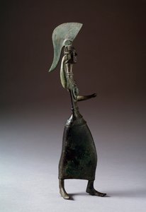 La déesse étrusque Menerva (Menrva) - Sculpture en bronze, 440-420 av. J.-C. - Etruscan