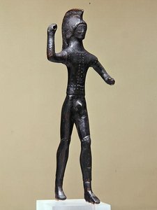Guerrier (bronze) - Etruscan