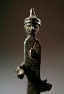 Haruspice, sculpture en bronze