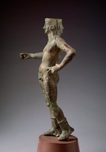 La divinité du design Culsans. Sculpture en bronze, 3ème siècle av. J.-C. - Etruscan Etruscan