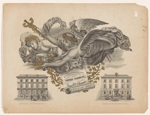 Carte publicitaire pour l