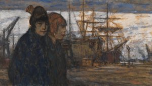 Femmes au port - Eugeen van Mieghem