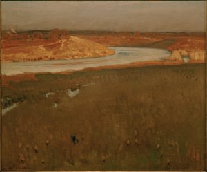 Cours de la Spree - Eugen Felix Prosper Bracht