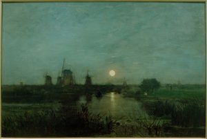 Paysage lunaire en Hollande