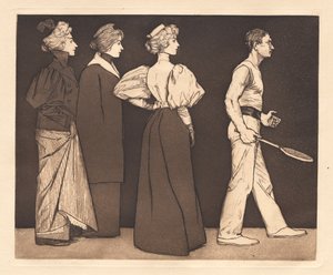 Le Joueur de tennis, 1896