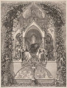 Briar Rose Dornröschen, 1836 - Eugen Napoleon Neureuther