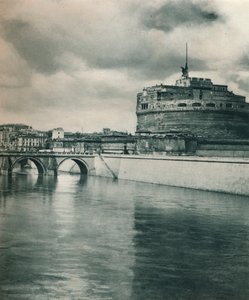 Castel Sant Angelo, Rome, Italie, 1927