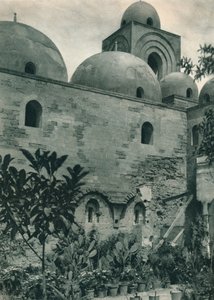 Église de San Giovanni degli Eremiti, Palerme, Sicile, Italie, 1927