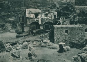 Maison sur la Marina Grande, Capri, Italie, 1927 - Eugen Poppel