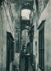 Rue de Capri, Italie, 1927 - Eugen Poppel