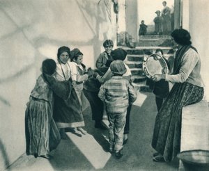 Tarantelle, Capri, Italie, 1927 - Eugen Poppel