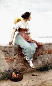 Un moment pensif, 1896