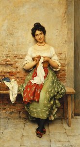 La couturière, 1901