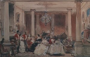 Intérieur de Colworth House, Bedfordshire
