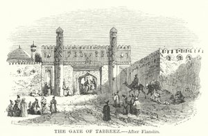 La Porte de Tabreez - Eugene (after) Flandin