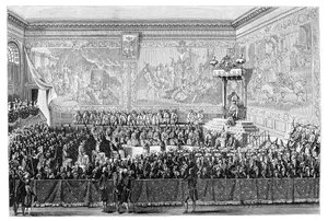 Réunion du Parlement, Versailles 1776, 1885