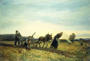 Labour des champs, 1877