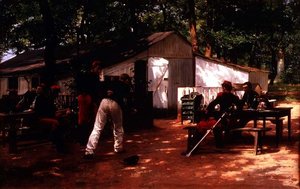 Soldats du sixième régiment au repos - Eugene Alexis Girardet