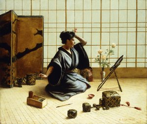 La geisha, 1890 - Eugene Armand Lachaise