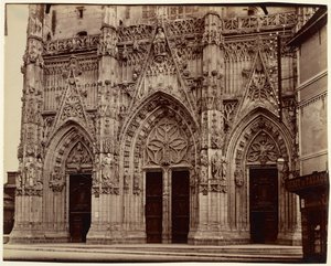 Abbeville, Saint-Vulfran - Eugène Atget