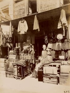 Boutique - rue du Petit Thomas - Eugène Atget
