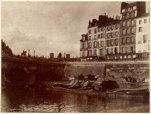 Coin du Pont Neuf - Eugène Atget