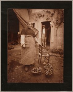 Femme de Verrières - Eugène Atget