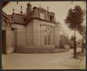 Hospice Debrousse, Ancien Parc de Philippe Egalité - Rue de Bagnolet, 148 (Charonne) - Eugène Atget
