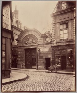 Hôtel des Ambassadeurs de Hollande, 47 rue Vieille-du-Temple - Eugène Atget