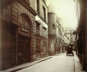 Hôtel des abbés de Fécamp, 3 rue Hautefeuille, 6e arrondissement, Paris - Eugène Atget