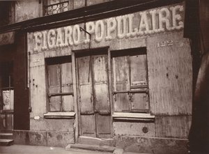 Le Figaro populaire, 122 boulevard de la Villette (façade d