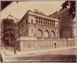 Maison François, Cours-la-Reine - Eugène Atget