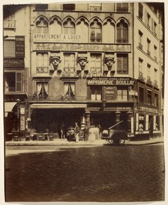Maison, place du Caire 2 (bâtiment, place du Caire) - Eugène Atget
