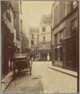 Rue Mazet et rue Saint-André des Arts - Eugène Atget
