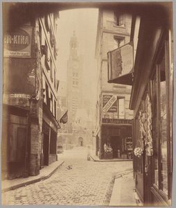 Saint-Étienne-du-Mont, rue de la Montagne Sainte-Geneviève - Eugène Atget