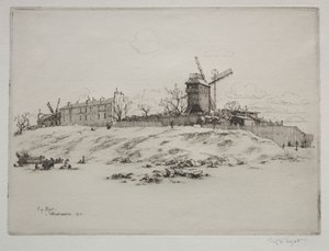 Moulin de la Galette, Montmartre - Eugene Bejot