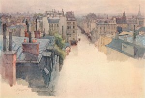 Paris vu de Montmartre - Eugene Bejot