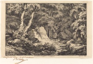 Au ravin de la faille, Auvergne, 1846