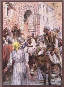 Saint François prêchant à Bologne