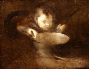 Enfant à la Casserole - Eugène Carrière