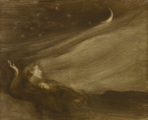 Le contemplateur - Eugène Carrière