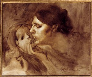 Le baiser maternel