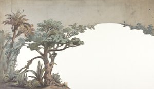 Conception pour un décor de scène à l