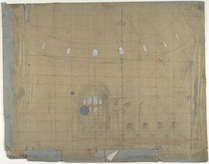 Conception pour un décor de scène à l