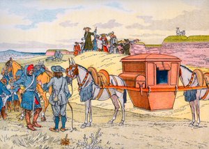 Litière de voyage de Sébastien Le Prestre de Vauban