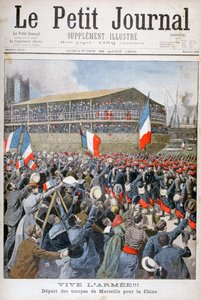 Troupes françaises embarquant pour la Chine - Eugene Damblans