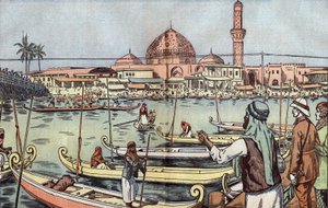 Mada Ashar, illustration par Damblans du journal français "Le Pèlerin" du 29 janvier - Eugene Damblans