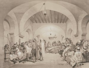 Café du Divan, Alger, d