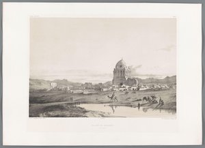 Vue du village de Soltaniyeh